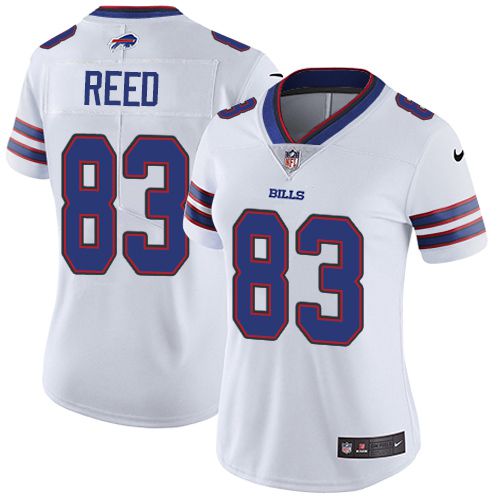 Men Buffalo Bills 83 Andre Reed Nike White Limited Player NFL Jersey
